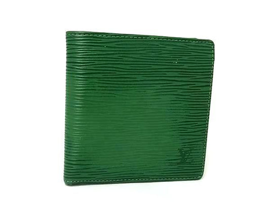 Louis Vuitton Marco Wallet - Green Borneo Epi Leather